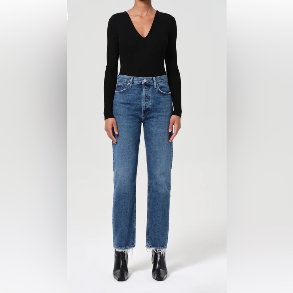 Agolde 90’s Pinch Waist High Rise Straight in Range Size 28